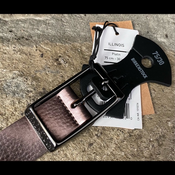 Birkenstock Illinois Platin Women’s Leather Belt main image 4